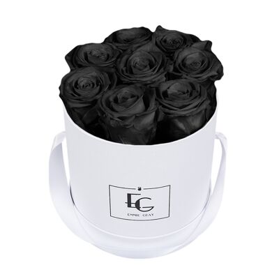 Classic Infinity Rose Box | Black Beauty | S