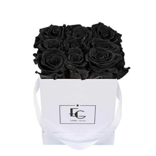 Classic Infinity Rosebox | Black Beauty | S