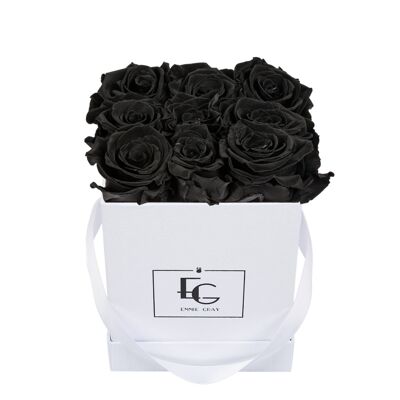 Classic Infinity Rose Box | Black Beauty | S