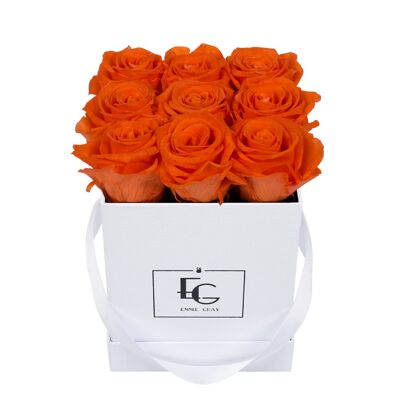 Boîte Rose Infini Classique | Flamme orange | S
