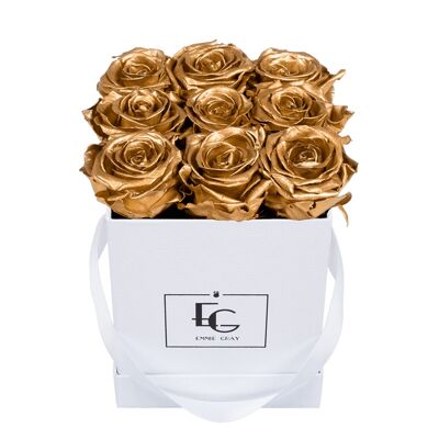 Classic Infinity Rosebox | Gold | S