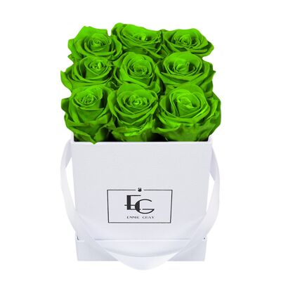 Classic Infinity Rosebox | Green Glow | S