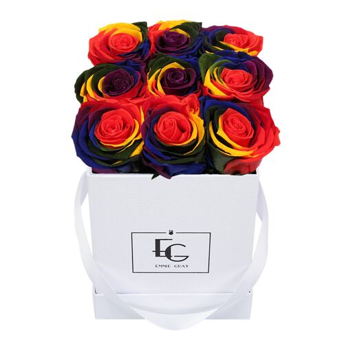 Classic Infinity Rosebox | Rainbow | S