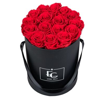 Classic Infinity Rose Box | Vibrant Red | M