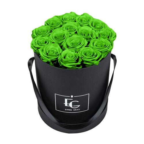 Classic Infinity Rosebox | Green Glow | M