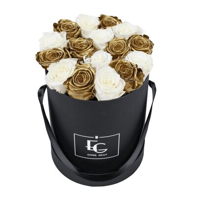 Mix Infinity Rosebox | Or, champagne et blanc pur | M