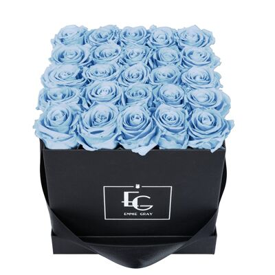 Classic Infinity Rose Box | Baby Blue | M