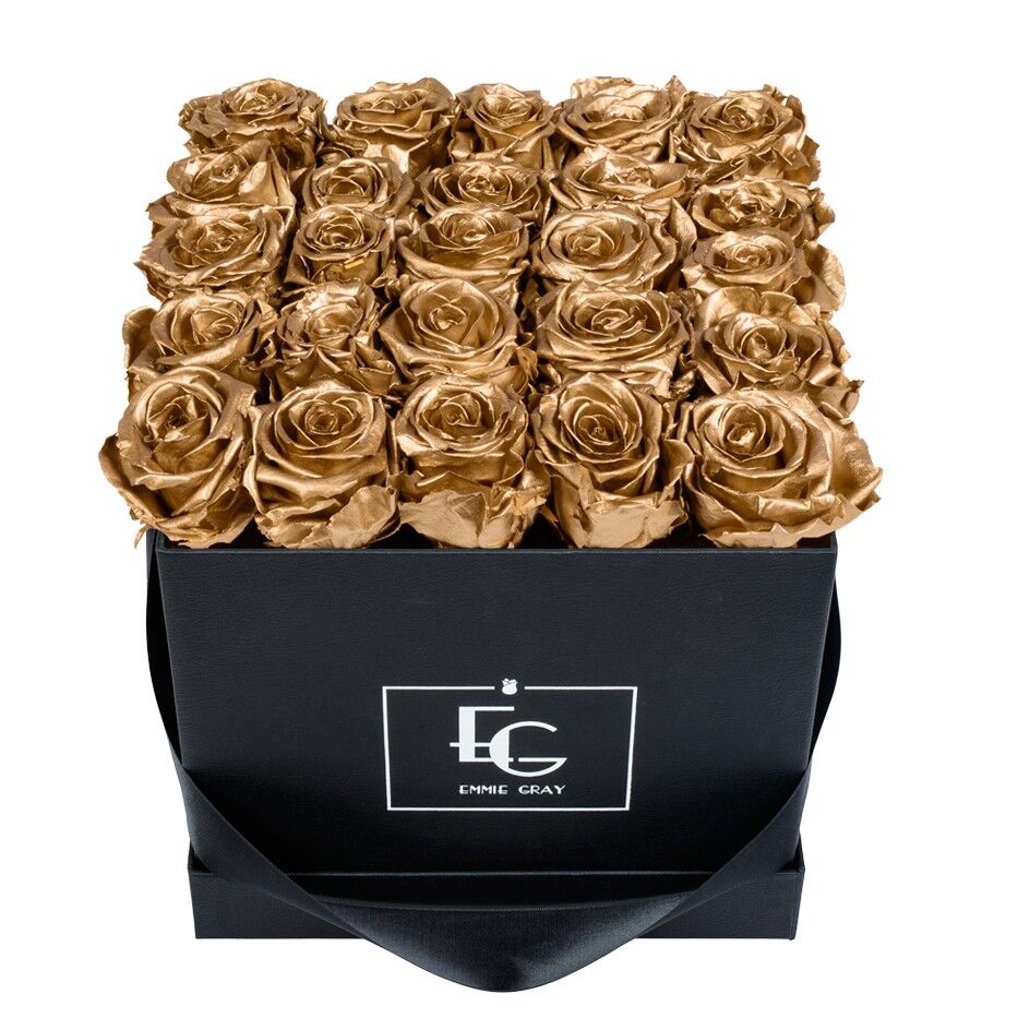 Classic Infinity Rosebox | Gold | M
