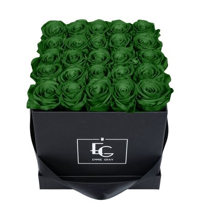 Boîte Rose Infini Classique | Vert émeraude | M