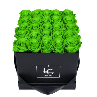 Classic Infinity Rose Box | Green Glow | M