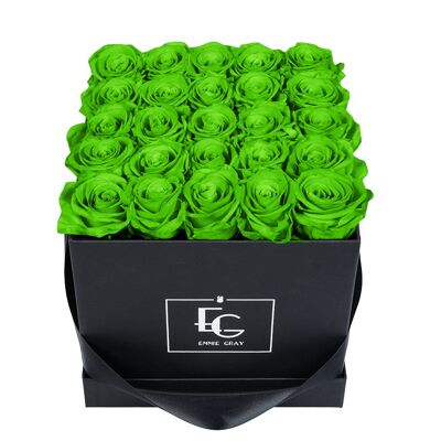 Boîte Rose Infini Classique | lueur verte | M