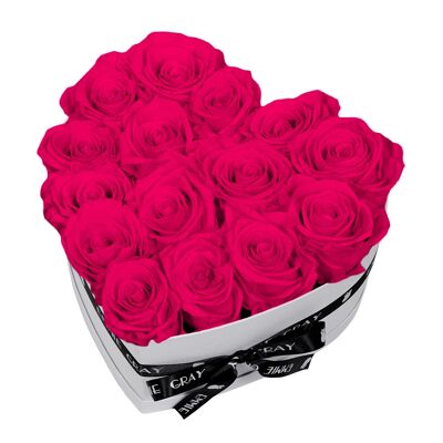 Classic Infinity Rose Box | hot pink | M