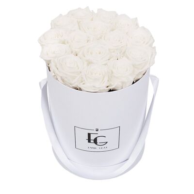 Boîte Rose Infini Classique | Blanc Pur | M