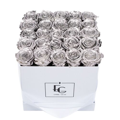 Classic Infinity Rosebox | Silver | M