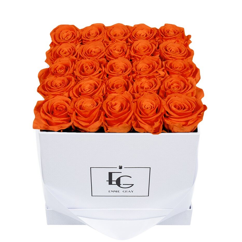 Scatola classica rosa infinita | Fiamma Arancio | M