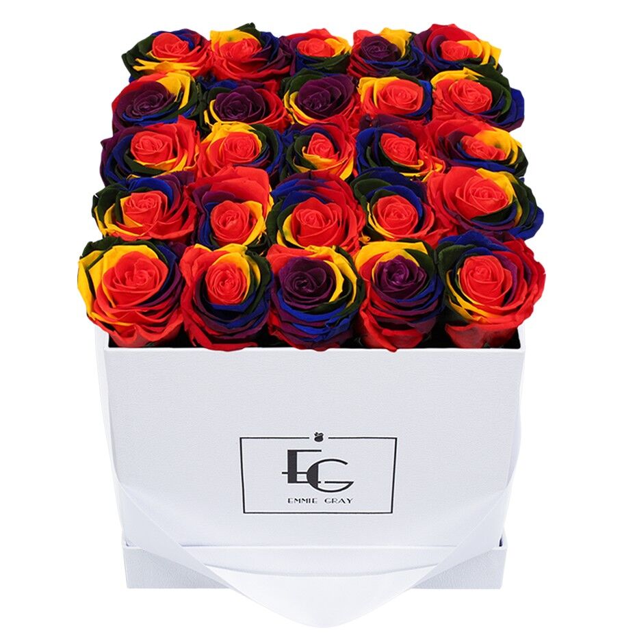 Scatola classica rosa infinita | Arcobaleni | M