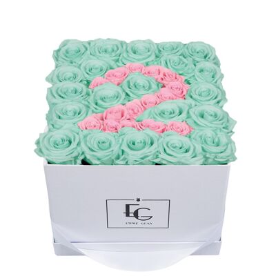 Número Infinito Rosebox | Verde menta y rosa nupcial | METRO