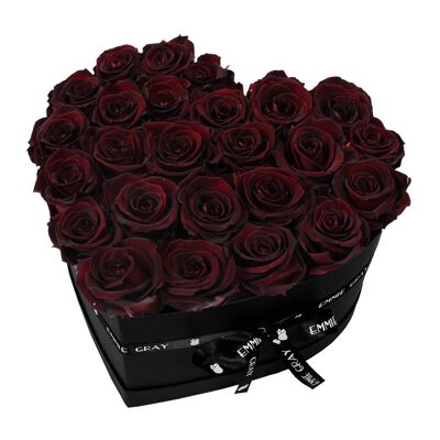 Classic Infinity Rose Box | Burgundy | L