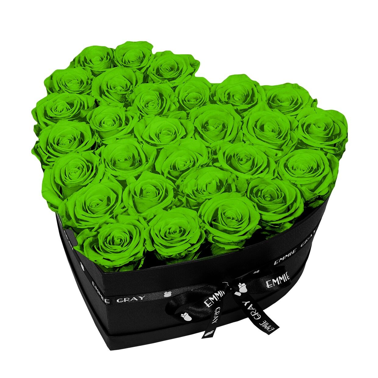 Scatola classica rosa infinita | Bagliore verde | l