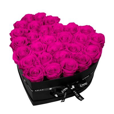 Classic Infinity Rose Box | hot pink | L