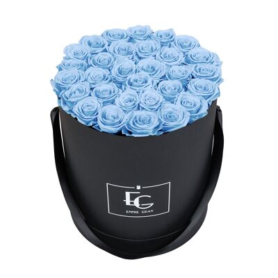 Classic Infinity Rose Box | Baby Blue | L