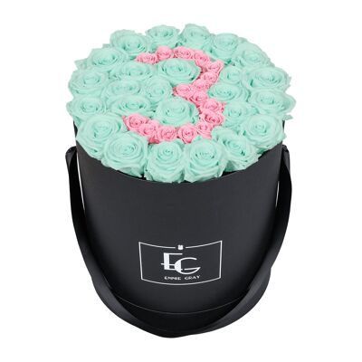 Nombre Infinity Rosebox | Vert menthe et rose nuptiale | L