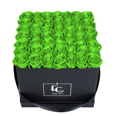Classic Infinity Rosebox | Green Glow | L