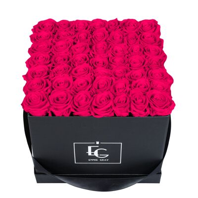 Classic Infinity Rose Box | hot pink | L