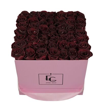 Classic Infinity Rose Box | Burgundy | L