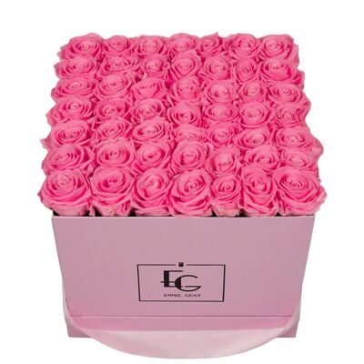 Classic Infinity Rose Box | baby pink | L