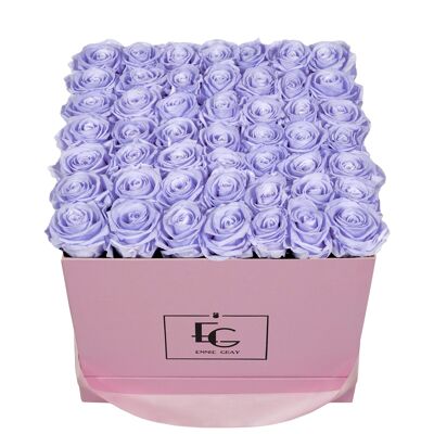 Classic Infinity Rose Box | Cool Lavender | L