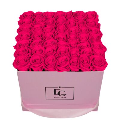 Classic Infinity Rose Box | hot pink | L