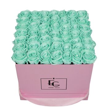 Boîte Rose Infini Classique | Vert Menthe | L