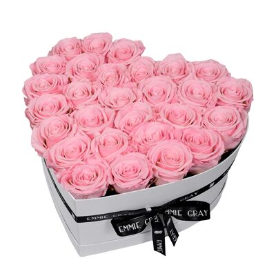 Boîte Rose Infini Classique | Rose nuptiale | L