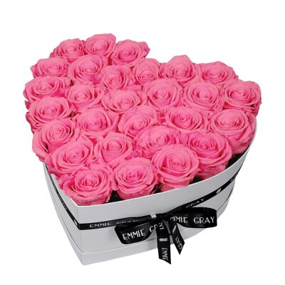 Classic Infinity Rose Box | baby pink | L