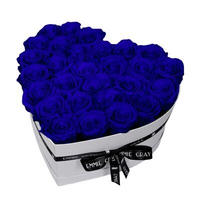 Classic Infinity Rose Box | Ocean Blue | L