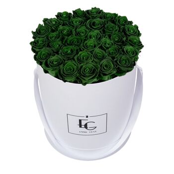 Boîte Rose Infini Classique | Vert émeraude | L