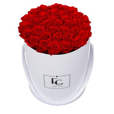 Boîte Rose Infini Classique | Rouge vif | L
