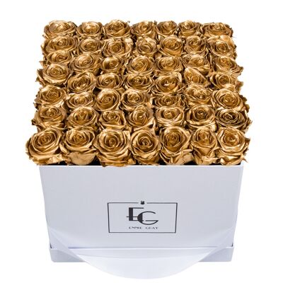 Classic Infinity Rose Box | gold | L