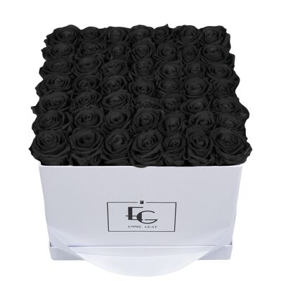 Classic Infinity Rose Box | Black Beauty | L