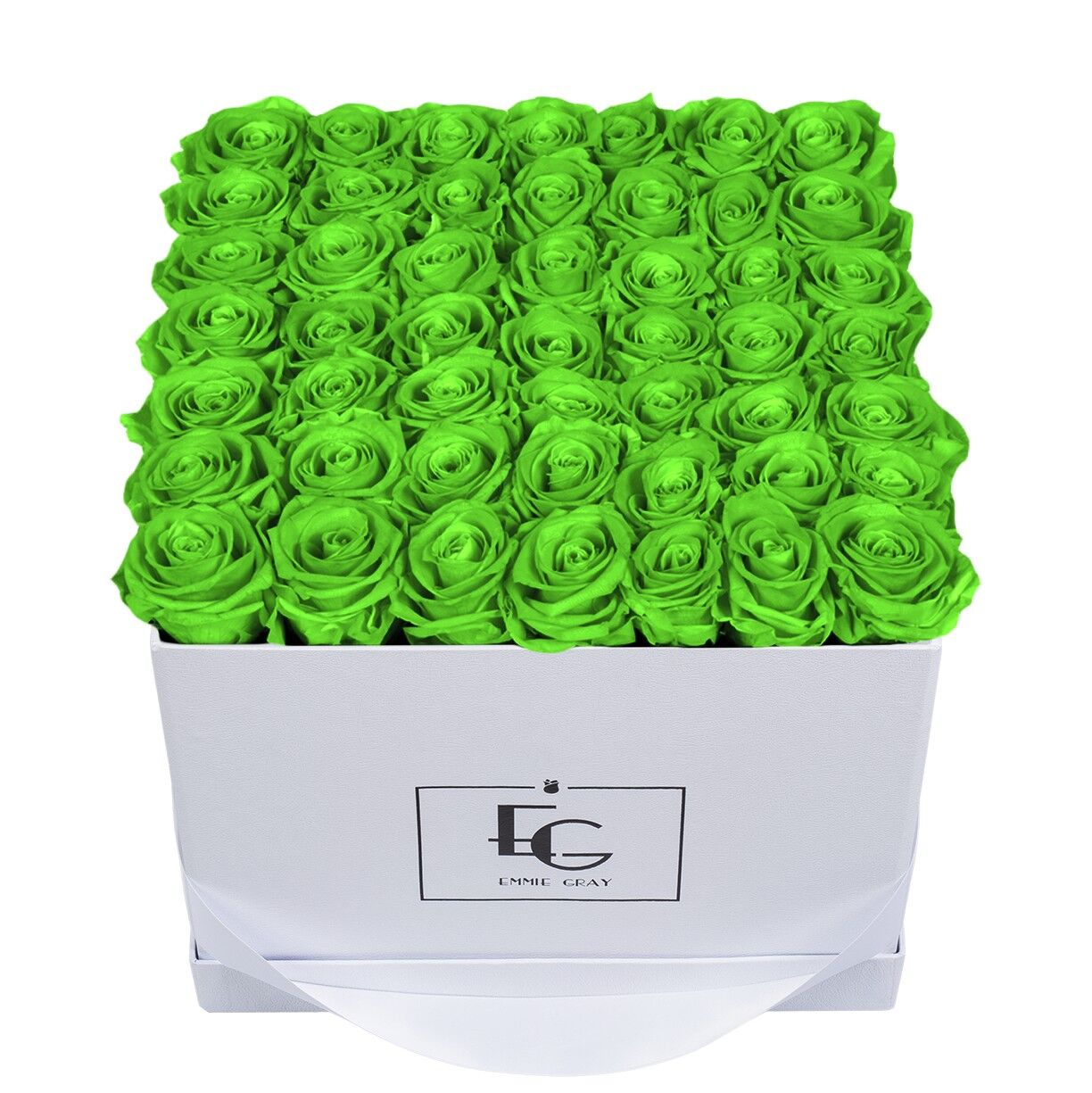 Scatola classica rosa infinita | Bagliore verde | l