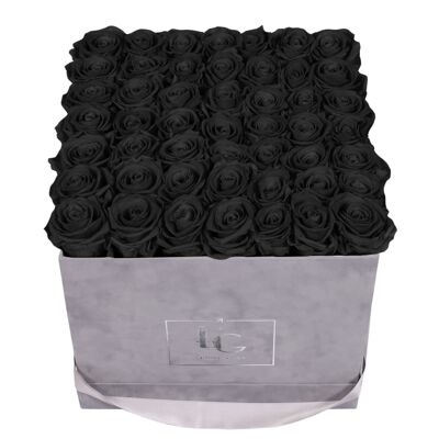 Classic Infinity Rose Box | Black Beauty | L