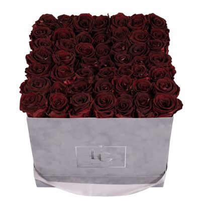 Classic Infinity Rose Box | Burgundy | L