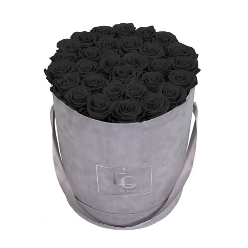 Classic Infinity Rosebox | Black Beauty | L