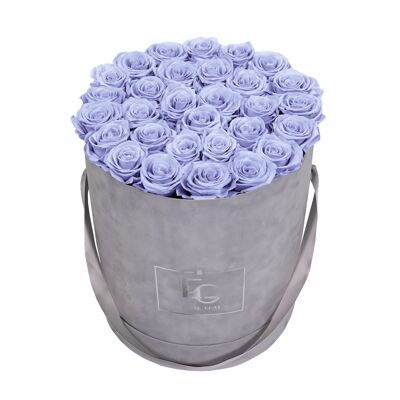 Classic Infinity Rose Box | Cool Lavender | L