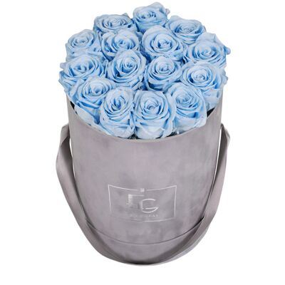 Classic Infinity Rosebox | Baby Blue | M