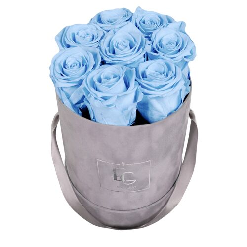 Classic Infinity Rosebox | Baby Blue | S