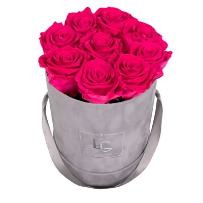 Classic Infinity Rose Box | hot pink | S