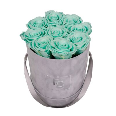 Classic Infinity Rose Box | Minty Green | S