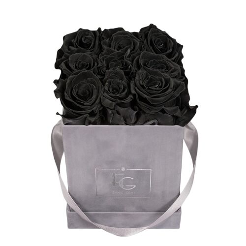 Classic Infinity Rosebox | Black Beauty | S